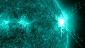 La mayor llamarada solar en quince años