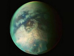 Titán, donde llueve cada mil años