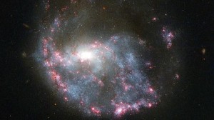 Una Galaxia de ¿Purpurina?