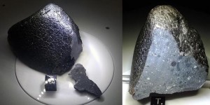 Un meteorito Marciano lleno de agua