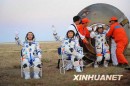 La histórica misión de China en el espacio termina con éxito