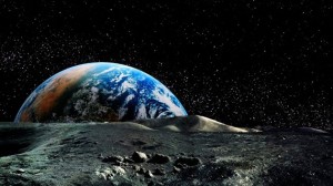 El agua en la Tierra y la Luna proviene de... los meteoritos.
