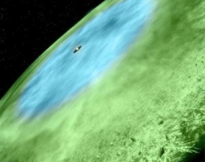 ALMA Detecta Primera Nieve Extraterrestre