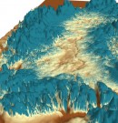 Descubren Gran Cañon bajo el hielo en Groenlandia