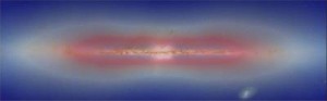 La Galaxia tendría un Disco de Materia Oscura