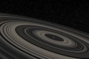 Planeta con Anillos 200 veces más grande que Saturno!