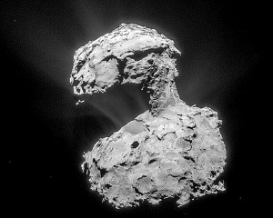 Misión Rosetta: El cometa 67P está rodeado de electrones