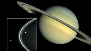 Resuelven Enigma del Anillo F de Saturno