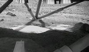 ¿Es Hielo eso debajo de la Phoenix?